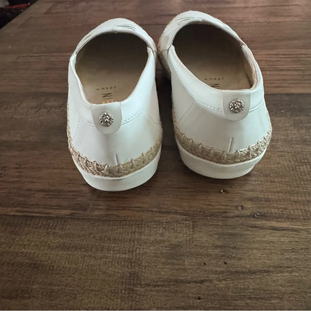 Anne‎ Klein Akzasha White Espadrille Flats